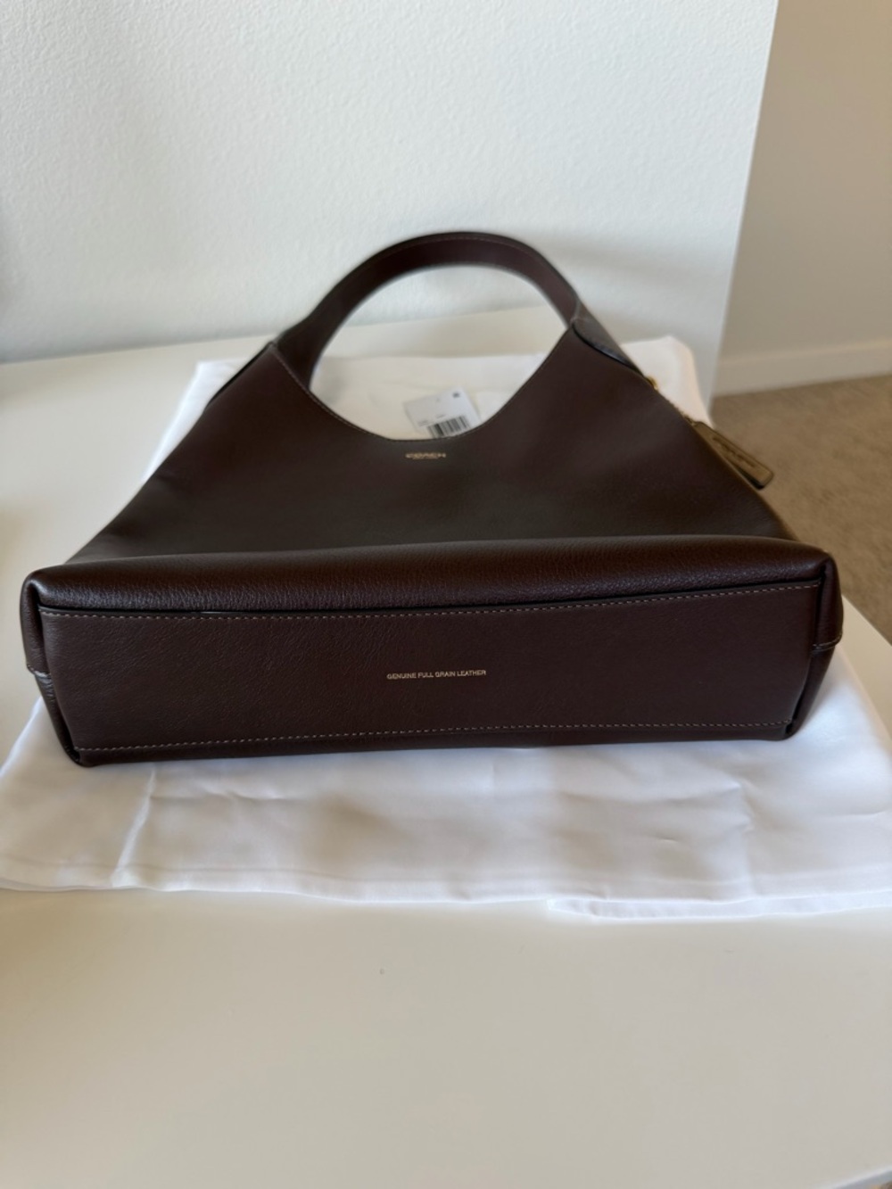 Authentic Coach Maple Brooklyn 28 Shoulder Bag - Picture 5 of 11